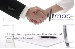 Lee más sobre el artículo Lineamiento para la conciliación virtual en materia laboral
